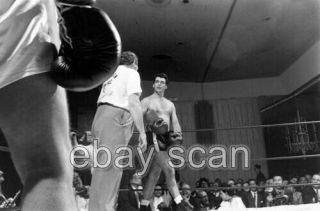 Rory Calhoun Barechested Beefcake Boxing 8x10 Photo C
