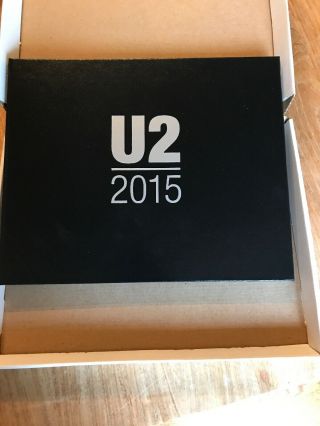 U2 Vip Fan Gift Book Innocence And Experience Tour 2015 Limited Edition