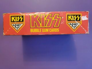 1978 Donruss Kiss Bubble gum card box 2