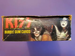 1978 Donruss Kiss Bubble gum card box 5