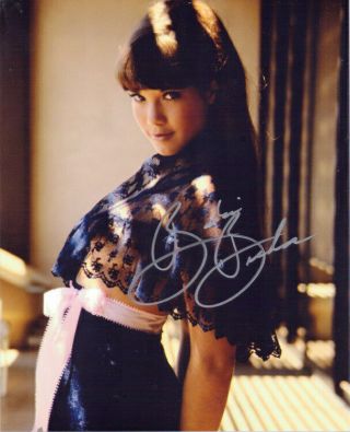 Barbi Benton Playboy Model Actress Signed 8x10 Photo With