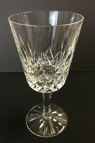 Vintage Waterford Claret Wine / Water Goblet / Lismore Pattern / Set Of 4