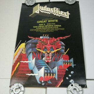 Judas Priest San Diego Concert Poster