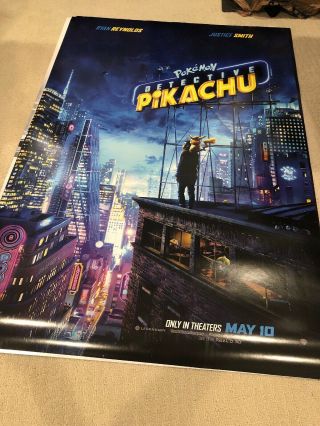 Pokemon Detective Pikachu - Ds Movie Poster D/s 27x40