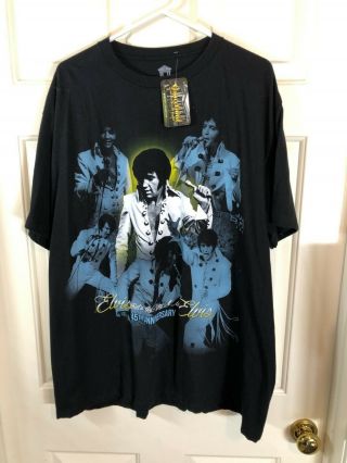 Elvis Presley 45th Anniversary Shirt Graceland Size Xxl With Tags