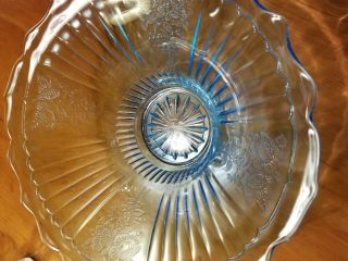 Anchor Hocking MAYFAIR BLUE Flared Bowl 1931 - 1938 - DISCONTINUED 3