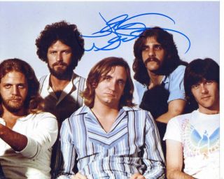 Joe Walsh The Eagles Guitar Player Signed 8x10 Photo With
