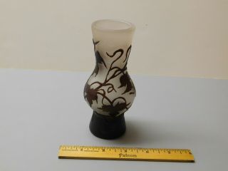 Art Nouveau Vase By Galle