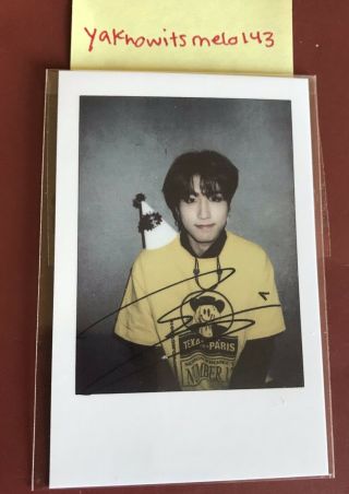 Stray Kids Official Goods Hi - Stay Tour Han Jisung Printed Polaroid