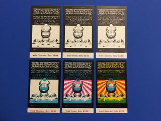 Iron Butterfly Ticket Set 1968 Griffin Moscoso Bg - 141 Sir Douglas Quint