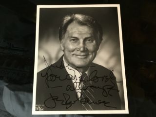 Jack Palance Actor Hand Signed In Ink Autographed 8x10 Photo