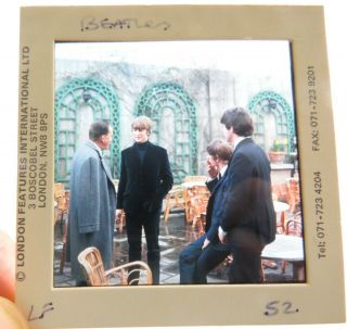 Beatles 70mm Slide Negative - Uk & Us Archive - Rare Promo From 1964
