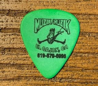 1994 GREEN DAY Mike Dirnt Guitar Pick Picks Dookie Tour Pic Plectrum Vintage HTF 2