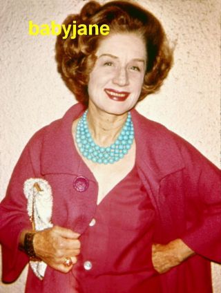 057 Norma Shearer Later In Life Candid Taken By A Fan Color Photo