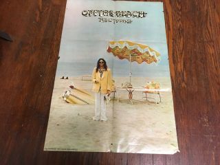 Vintage Neil Young On The Beach Music Poster