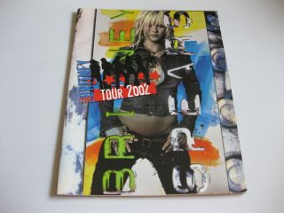 Very Rare Britney Spears Japan Tour Program 2002 Japanese Concert Brochure Book