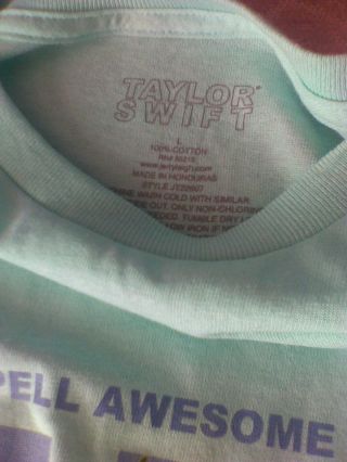 Taylor Swift ME item bundle - Tote,  long sleeve shirt,  and CD,  never worn 7