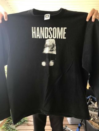 Handsome Hardcore Rock Band Orig.  Long Sleeve Shirt 90 