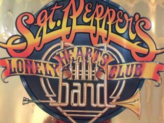 Sgt Peppers Lonely Hearts Club Band 1978 21X30 Rolled Foil Poster Rare 5