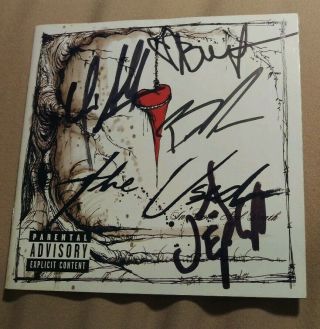 The In Love And Death Signed By All Memers Booklet Only