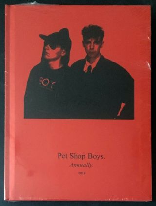 Pet Shop Boys Annually 2019 Hardback Annual With Agenda 4 - Track Ep Cd