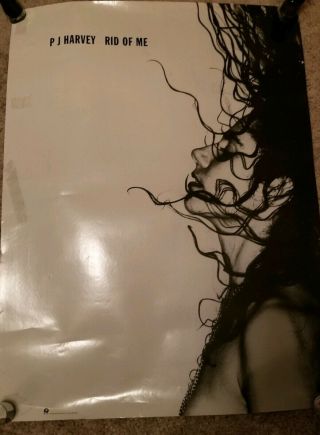 PJ Harvey Rid of Me poster 1993 RARE 2