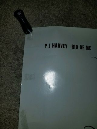 PJ Harvey Rid of Me poster 1993 RARE 8