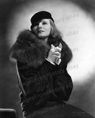 8x10 Print Greta Garbo Fashion Portrait By Clarence Bull Ggeb