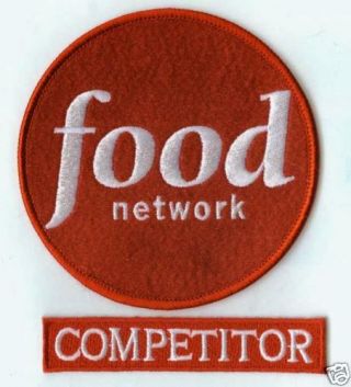 Fancy Dress Party Halloween Costume Prop: Food Network Competitor 2 - Patch Set