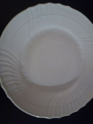 Richard Ginori - Set Of 4 - 10 1/4 " Dinner Plates - Bianco White Vecchio
