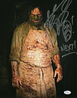 Andrew Bryniarski Texas Chainsaw Massacre Signed 11x14 Photo Autograph Jsa