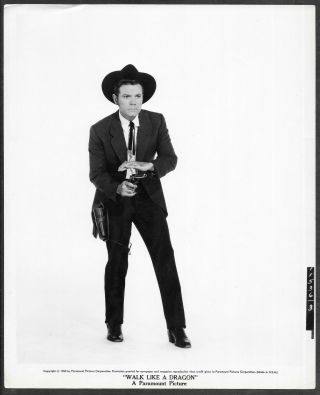 Western Jack Lord Pre - Hawaii Five - O 1960 Photo Walk Like A Dragon