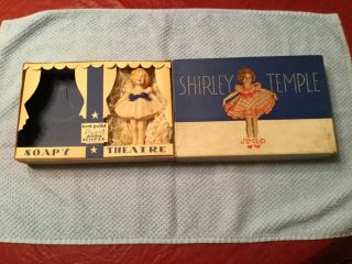 Vintage 1930’s Shirley Temple Soap With Box