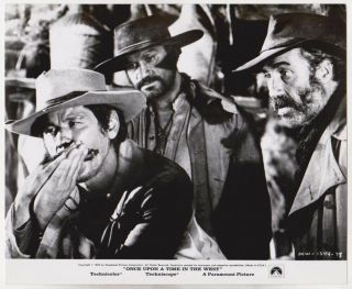 1969 Charles Bronson Once Upon A Time In The West Paramount Studio Photo (8x10)