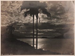 Vintage 1930s Brazil,  Rio De Janeiro,  Night View,  By Thiele