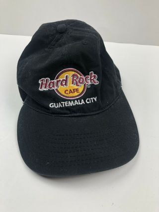 Hard Rock Cafe Classic Logo Dad Hat Guatemala City