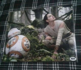 Bam Box Brian Herring " Bb - 8 " Signed Autograph 8x10 Photo Star Wars With