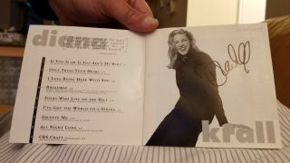 Diana Krall - Only Trust Your Heart Autographed