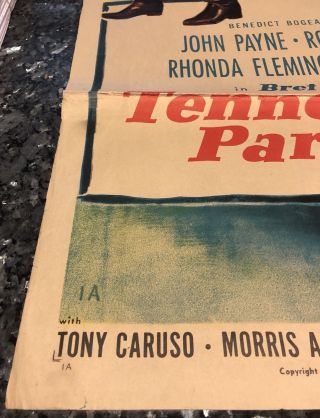 Ronald Reagan TENNESSEE ' S PARTNER 1 - sheet John Payne Rhonda Fleming 2