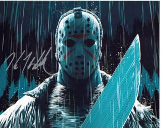Kane Hodder Friday The 13th Rare Signed 8x10 Jason Voorhees Photo With
