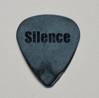 Foo Fighters - Dave Grohl Mega Rare Silence Guitar Pick From 2008 Echo