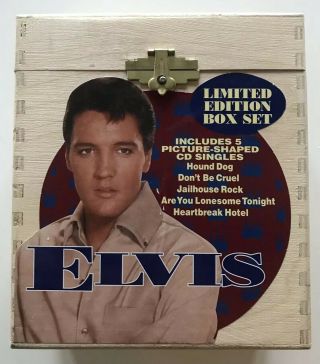 Elvis Presley Limited Edition Singles Picture Disc Cds Limited Edition To 5000