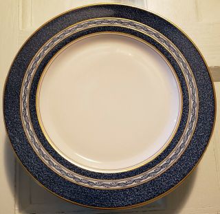 Haviland Mosaic Cobalt Blue Dinner Plates - - Set Of 6