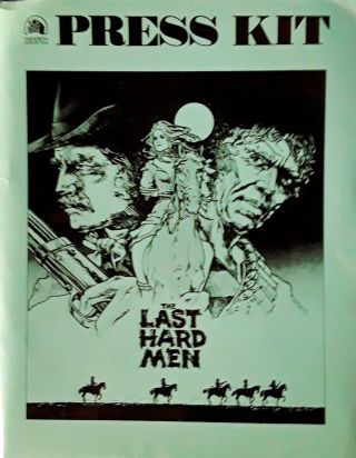 Last Hard Men - Charleton Heston,  James Coburn,  B.  Hershey - Movie Press Kit -