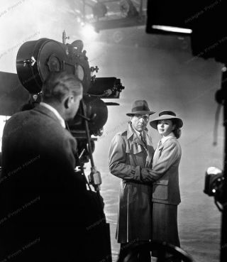 8x10 Print Humphrey Bogart Ingrid Bergman Casablanca 1943 Hb22