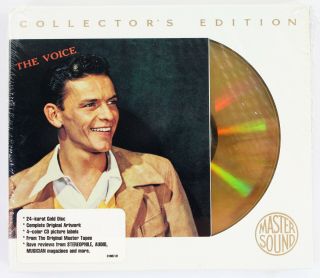 The Voice Of Frank Sinatra Cd 24k Gold Disc Collector 