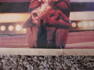 KISS 1977 Alive II/Love Gun Gene Simmons Poster - 3