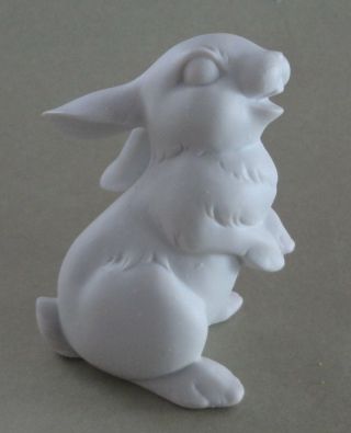 Kaiser Gawantka Standing White Young Rabbit Bunny Hare Porcelain Animal Figurine