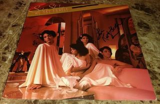 Kathy Sledge Sister Sledge Group Signed Autographed Album Cover W/coa Rare