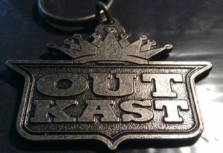 Outkast " Atliens " - Metal Die Cut Key Chain Rare Collectors Item -